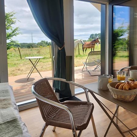 Gites & Tiny Houses Les Hauts De Toulvern บาดอง ห้อง รูปภาพ