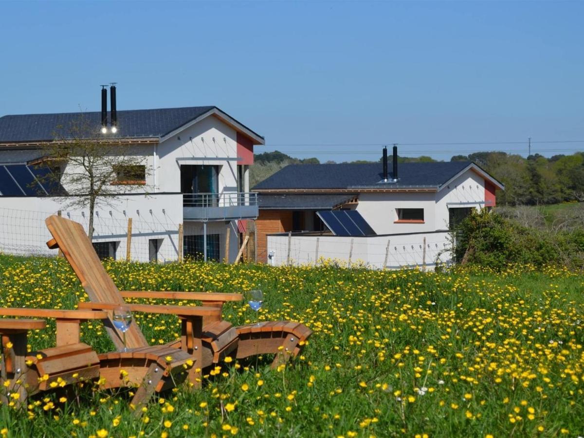 Gites & Tiny Houses Les Hauts De Toulvern บาดอง ภายนอก รูปภาพ