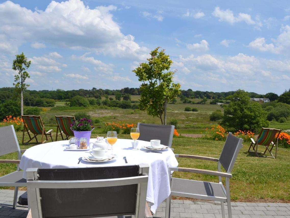 Gites & Tiny Houses Les Hauts De Toulvern บาดอง ภายนอก รูปภาพ