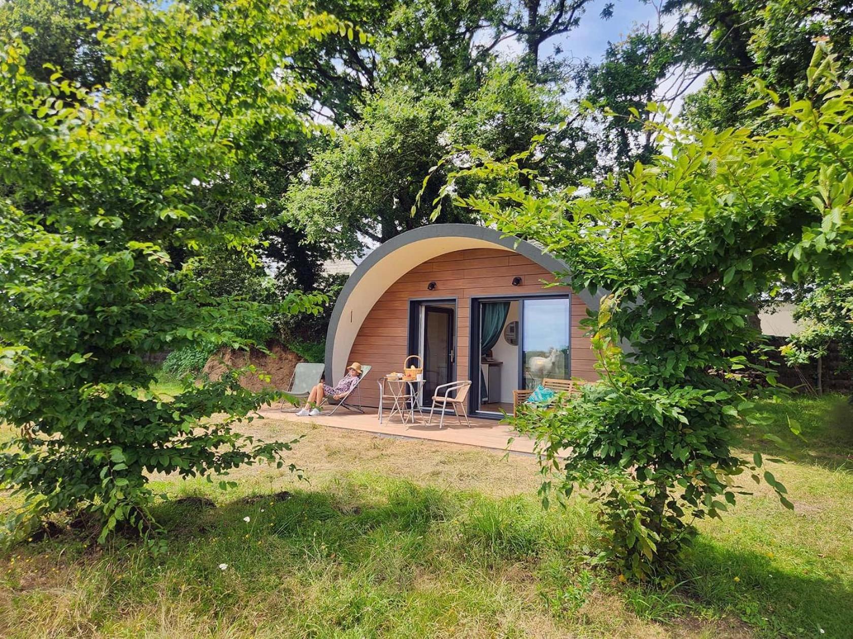Gites & Tiny Houses Les Hauts De Toulvern บาดอง ห้อง รูปภาพ