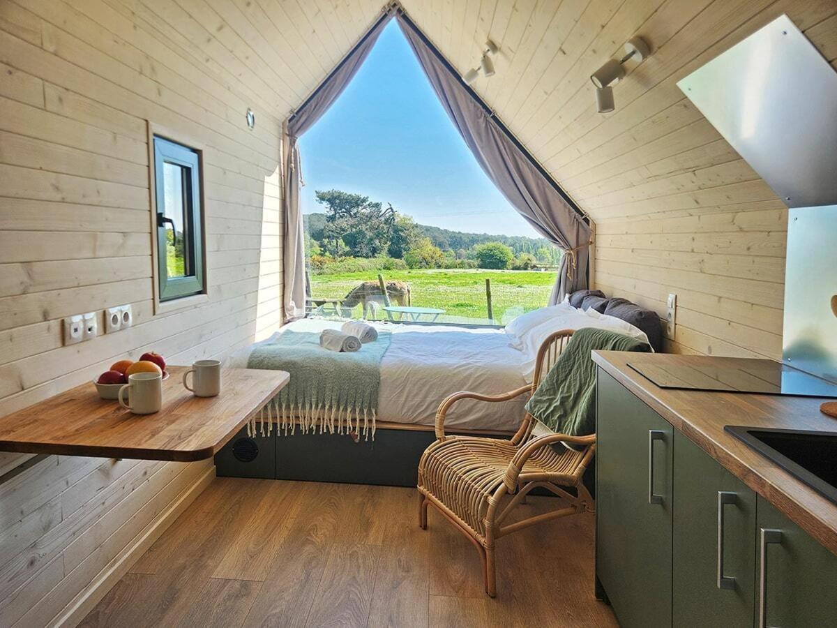 Gites & Tiny Houses Les Hauts De Toulvern บาดอง ห้อง รูปภาพ