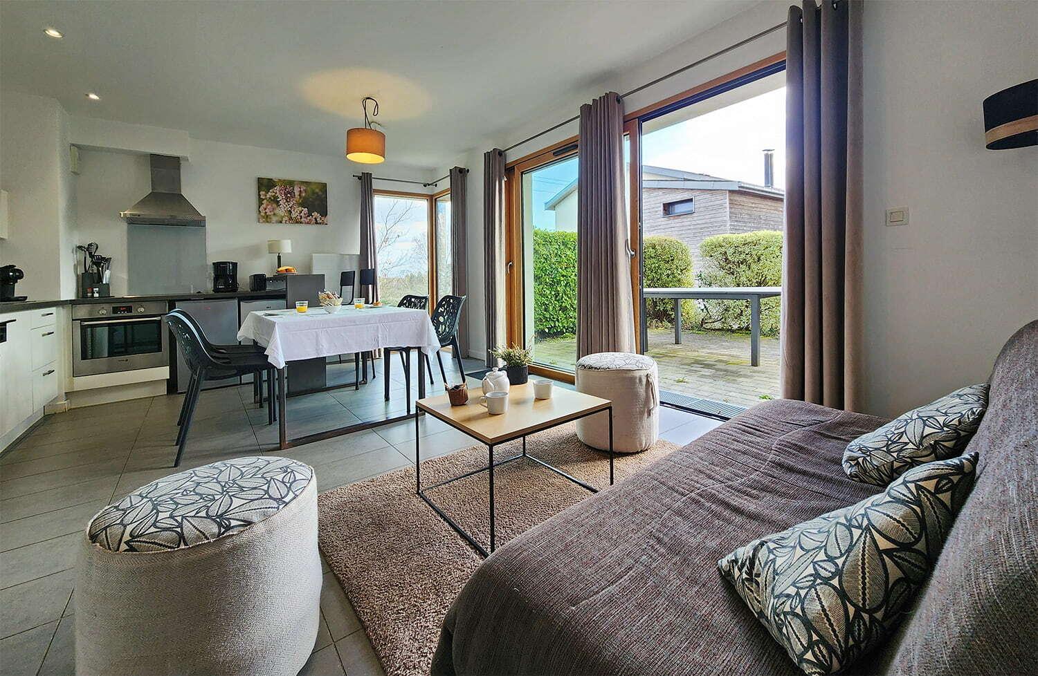 Gites & Tiny Houses Les Hauts De Toulvern บาดอง ห้อง รูปภาพ